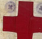 Brassard et carte de membre de la Croix-Rouge de Nicolas Welter