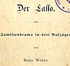Batty Webers Theaterstück Der Lasso.