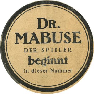 »Dr. Mabuse beginnt«