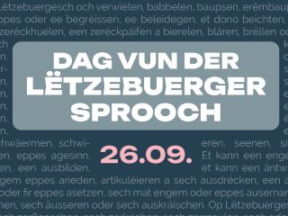 26. September, Dag vun der Lëtzebuerger Sprooch